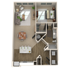 The Newton A4 Floorplan in Charlotte, NC The Newton A4 Floorplan in Charlotte, NC